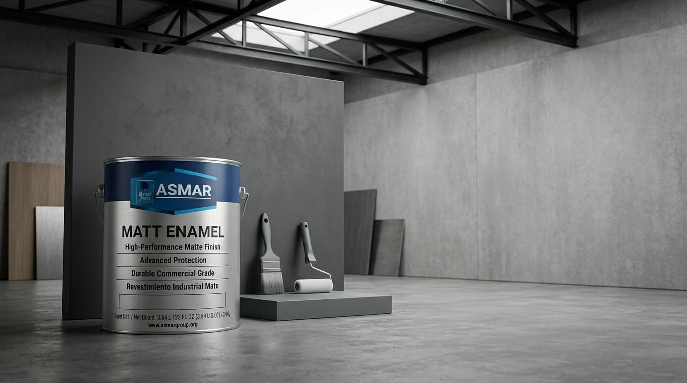 Asmar Matt Enamel banner